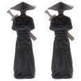 thumbnail image 1 of Shisuyan 2pcs Mini Figurines Decorative Statues Home Office Decoration Mini Action Figures, 1 of 9