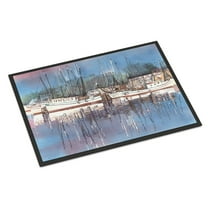 Carolines Treasures 8112MAT Harbour Doormat 18x27 27"L x 18"W multicolor