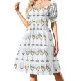thumbnail image 1 of Dégustation de Vin - Verres à Vin Blancs. Robe Sans Manches Robe de Soirée Robe Longue Vêtements Esthétiques, 1 of 4