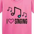 thumbnail image 4 of Inktastic Choir Singer Music I Love Singing Youth T-Shirt, 4 of 5