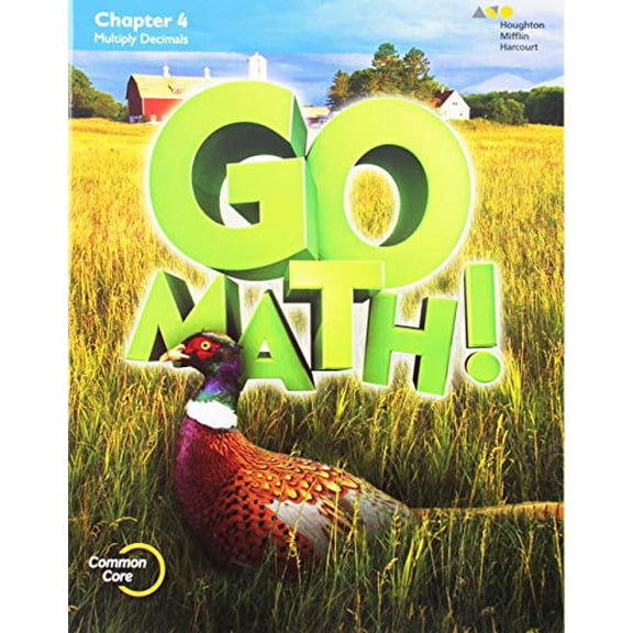 Pre-Owned Go Math!: Go Math! : Student Edition Chapter 4 Grade 5 2015 (Paperback)