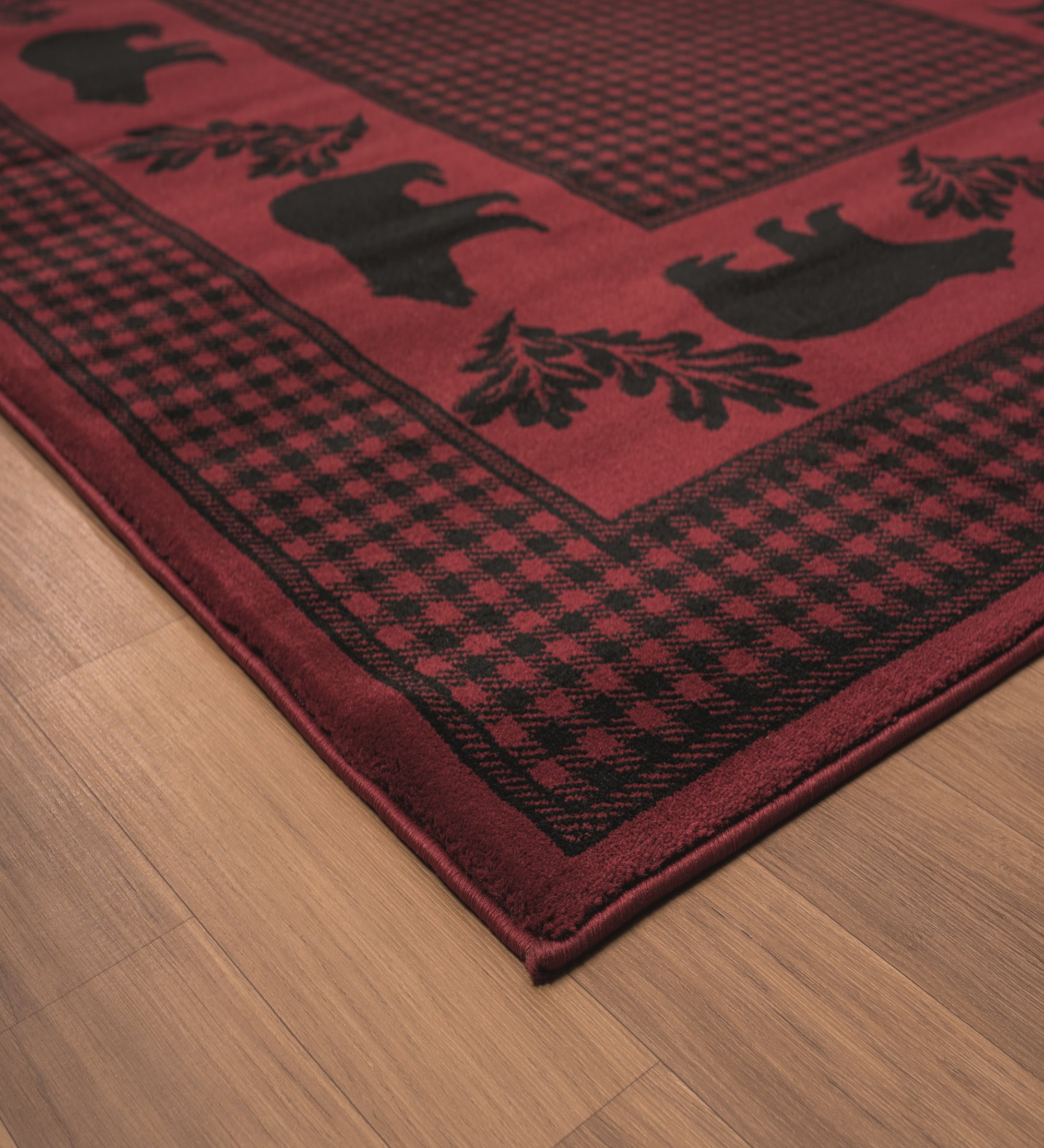 United Weavers Plateau Oakley Lodge Southwestern Accent Rug, Red, 1'10" x 3'