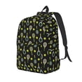 thumbnail image 1 of Saiise Tennis Rackets Print Laptop Backpack - Adjustable Shoulder Straps, Water-Resistant, Large Capacity, Stylish Design, Unisex for School, Office, Travel-Medium, 1 of 5