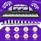 thumbnail image 5 of Teclado y piano TWFRIC de 61 teclas con micrófono para niños de 5 a 9 años, 5 of 6