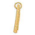 thumbnail image 2 of FB Jewels 14K Yellow Gold 3-D Polished Flute Charm, 2 of 3