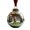 A, variant on Ruanlalo Santa Claus Stadium Glass Ball Ornament Christmas Tree Hanging Decor with Sports Theme Festive Holiday Home Decoration