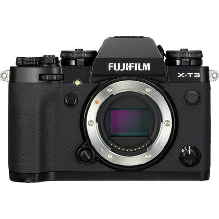 Fujifilm X-T3 Mirrorless Digital Camera (Body Only) - Black