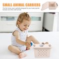 thumbnail image 3 of Nestingho 2Ud Caja Portátil Beige Para Hamster Con Transpirable Ideal Para Viajes Y, 3 of 8