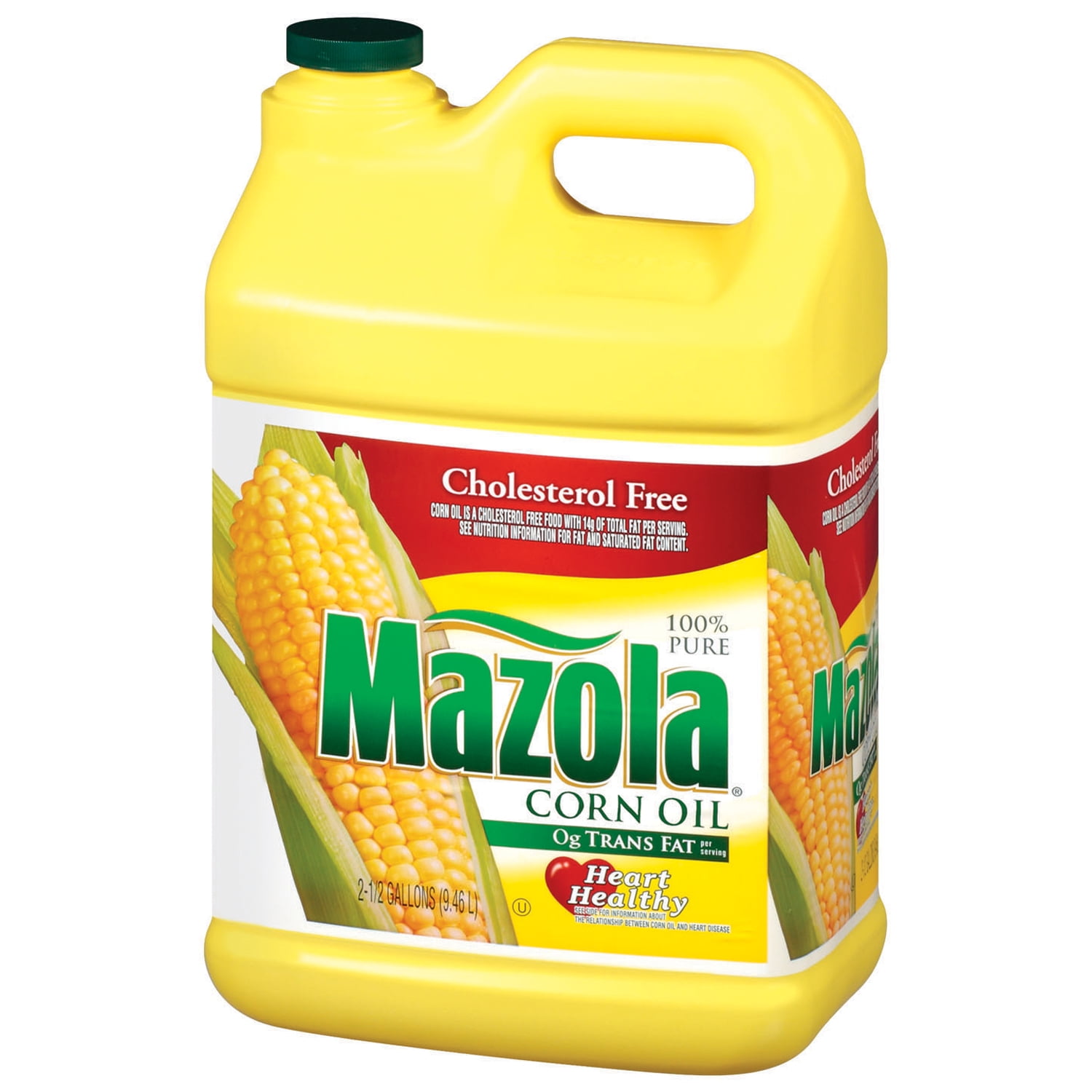Mazola 100% Pure Cholesterol Free Corn Oil, 320 Fl Oz 