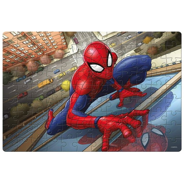 Frank Marvel Spider-Man 108 Piece Jigsaw Puzzle For Kids For