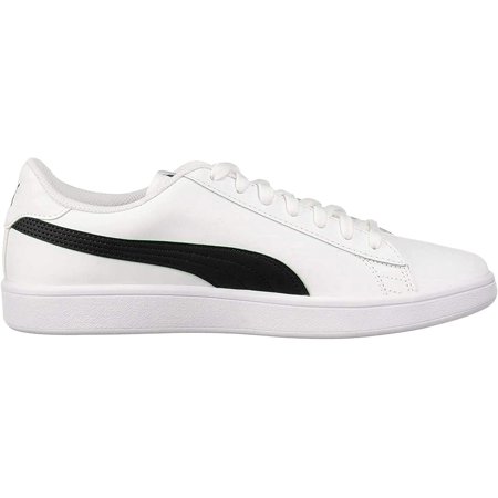 puma smash v2 l black white