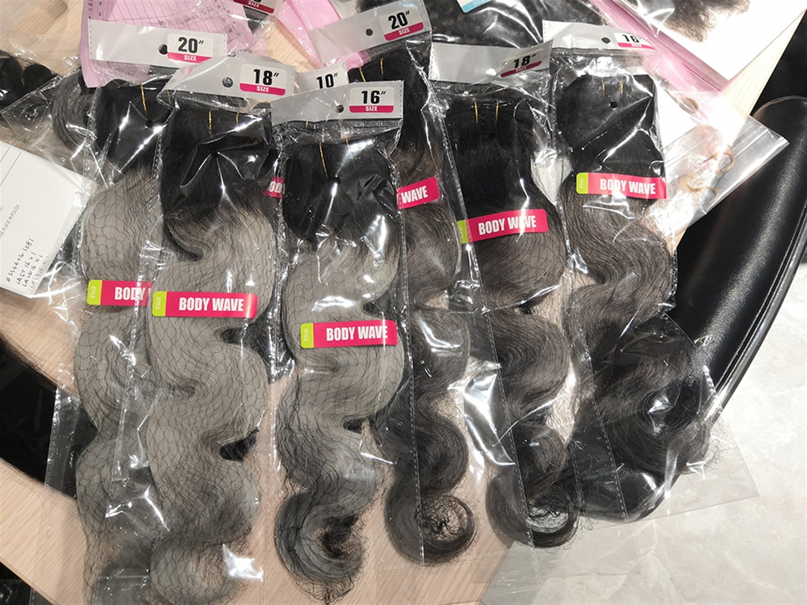 Grey Weave Human Hair Bundles 2/3/4 Bundle 1B Dark Grey Body Wave Ombre Remy Human Hair Weave Extensions 10-22 Inch Quality Soft Hair