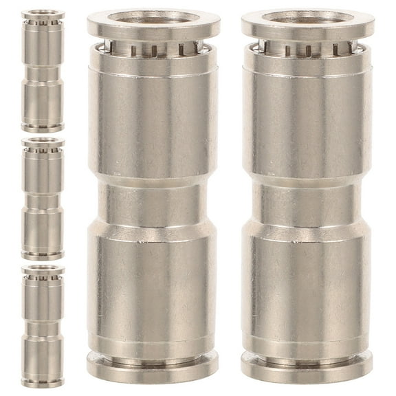 OUNONA 5pcs Air Hose Fitting Tube Connector Quick Connect Fitting Male To Male Hose Adapter