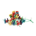 thumbnail image 4 of Riousery Multicolored Natural Wooden Blocks Parakeet Chewing Toy for Macaws Pet Birds Thin String - 6.69 inches / 17 cm, 4 of 9