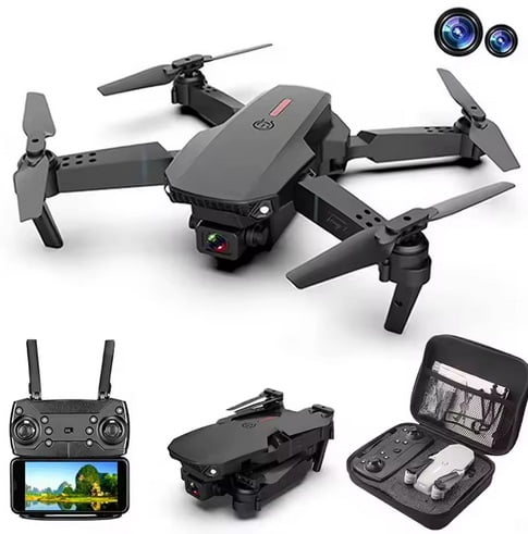 4k Dual Camera Foldable Drone for Beginners
