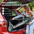 thumbnail image 6 of 350W Electric Scooter for Adults, 19MPH & 12-16 Miles Range, 8.5" Solid Tires, Foldable Commuting E-Scooter, 6 of 8
