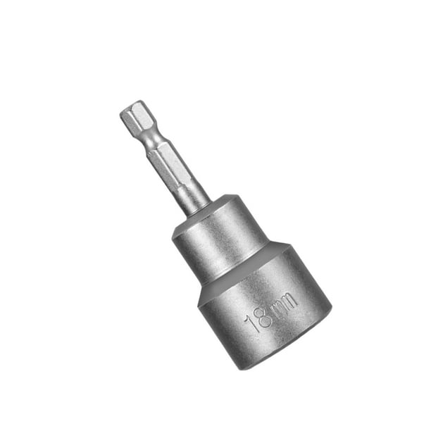 Riwesomey Destornillador de tuercas de 5 piezas para el hogar, garaje, vástago hexagonal, destornillador neumático eléctrico, destornilladores Herramientas eléctricas 18x65mm