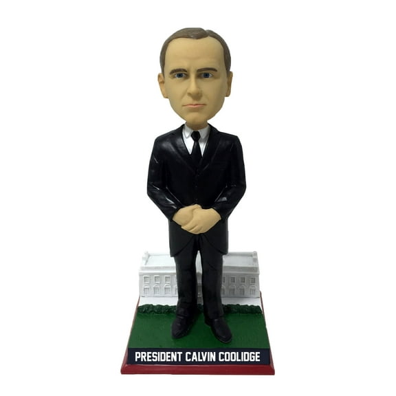 Calvin Coolidge White House Base President Bobblehead Numbered to 1,923