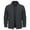 Dark Gray, variant on Men's Lightweight Windbreaker Jackets Full Zip Up Stylish Coat Business Casual Laydown Collar Work Dress with Zip Pockets Light Gray L