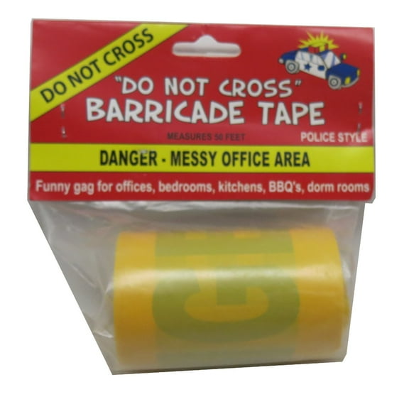 Big Mouth Toys Danger Messy Office Area Tape