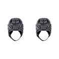 thumbnail image 1 of Sonducket Cascos de fútbol de esponja para deportes de adultos, protección anticolisión para la cabeza, protector de cabeza transpirable Negro XL 2piezas, 1 of 6