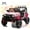 Pink-1, variant on POVANLI 24V Kids Ride on Toy Jeep with Parent Remote, Electric Truck Car for Kid w/ 2*200W Moter, 3 Speeds, LED Lights, Multifunctional Dashboard, Bluetooth Music, USB, Toy Gift for Boy Girl(Black)