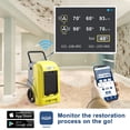 thumbnail image 4 of ALORAIR 190 Pints Smart Wi-Fi Industrial Commercial Dehumidifier with Hose, Wheels for Flood Restoration, 4 of 7