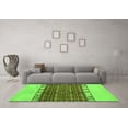 thumbnail image 3 of Ahgly Company Indoor Square Abstract Green Modern Area Rugs, 7' Square, 3 of 4