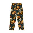 thumbnail image 4 of Balery Halloween Skull print Men's Pajama Pants,Ultra Lightweight Pjs,Lounge Pant-Large, 4 of 9