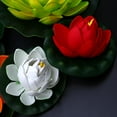 thumbnail image 5 of WORGEOUS 6-Piece Artificial Succulent Plants and Water Lily with Hydrangea for Home Tabletop Decoration, 5 of 8