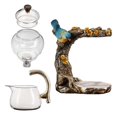 thumbnail image 4 of AMLESO Théière Goutte à Goutte Kungfu en Verre Borosilicate pour Réception Bureau, 4 of 8