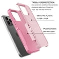 thumbnail image 6 of Apple iphone 15 Phone Case with Tempered Glass Screen Protector, eBizWare Shockproof Case Cover for iphone 15, Heavy Duty Armor Full Body Protective Case -Rose Gold, 6 of 8