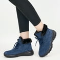 thumbnail image 5 of Ecetana Women Winter Snow Boots Warm Faux Fur Lined Ankle Booties Comfortable Walking Shoes, 5 of 5