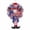 D, variant on dajkiuy Patriotic Tinsel Wreaths for Front Door, Memorial Day Independence Day Metallic Tinsel Garland for Wall Home Decor