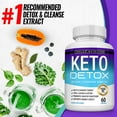 Toplux Keto Detox 1532mg Natural Acai Colon Cleanser for Ketogenic Diet