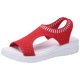 thumbnail image 2 of Nuevas sandalias de boca de pez, sandalias deportivas de cuña voladora de gran tamaño para mujer, sandalias informales de suela gruesa para mujer Wmkox8yii  nm1935, 2 of 8