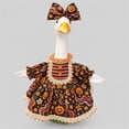 thumbnail image 5 of Halloween Porch Goose Outfit Witch Costume Dress up Goose for Front Porch Fall Porch Goose Outfit Holiday Costume for Lawn Geese Status Thanksgiving Goose Outfit, 5 of 6