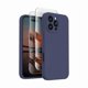 thumbnail image 1 of Chenchen Designed for iPhone 16 Pro Case, Silicone Upgraded [Camera Protection] Phone Case, Soft Anti-Scratch Microfiber Lining Inside, 2024, Navy Blue, 1 of 1