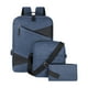 thumbnail image 1 of pstuiky Mochila de nailon para portátil, ideal para viajes, negocios y uso diario. Mochila informal de tres piezas para hombre., 1 of 6