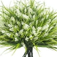 thumbnail image 1 of Plantas artificiales Grunyia, 20 ramilletes de pasto mono blanco, 1 of 7