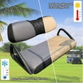 thumbnail image 3 of 10L0L Golf Cart Seat Cover Fit Club Car Precedent Yamaha, Washable Polyester Front / Rear Seat Cover- L, 3 of 10