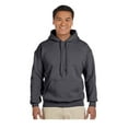 thumbnail image 1 of Gildan Men's Rib Knit Pouch Pocket Hooded Sweatshirt, Style G18500, 1 of 1
