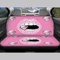thumbnail image 6 of Pzuqiu Car Seat Covers Full Backrest Polyester Fabric, Compatible with SUV Seats Van Seats, for Cars Truck, Lips Diamond, 6 of 10