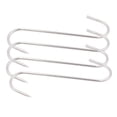 thumbnail image 1 of HONSHEN Meat Hooks 6 Inch 4mm S-Hook Stainless Steel Meat Processing Butcher Hook Pot Hooks (6 Inch), 1 of 4