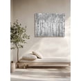 thumbnail image 5 of Gray Grey Forest Wall Art for Living Room,Canvas Picture Wall Decor for Bathroom Bedroom,Grey Modern Art Oil Painting Painting Artwork for Office Kitchen Hallway Dining Room Home Decorations 16"x20", 5 of 8