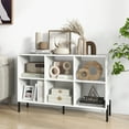 thumbnail image 4 of Costway 6 Cube Storage Shelf Organizer Bedroom Bookcase Square Cubby Cabinet White 47 x 14 x 31.5, 4 of 10