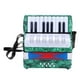 Spptty Instrument de musique accordéon à 17 touches de piano 8 basses pour étudiants débutants, piano basse, accordéon débutant – image 1 sur 9