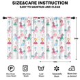 thumbnail image 2 of Blackout Kids Curtains,Fairy Tale Princess Unicorn Pattern Childrens Insulated Curtains Set Of 2,Bedroom Essentials,Toddler Room Decor 42"x54", 2 of 5