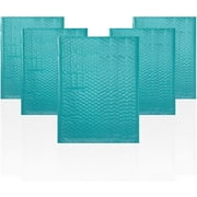 AMZ Supply Teal Poly Bubble Mailers 9.5 x 13.5 Cushion Padded Envelopes 9 1/2 x 13 1/2 WaterProof Bags Pack of 25