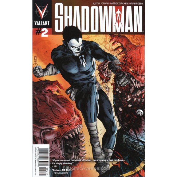 Shadowman (4th Series) #2 VF ; Valiant Comic Book